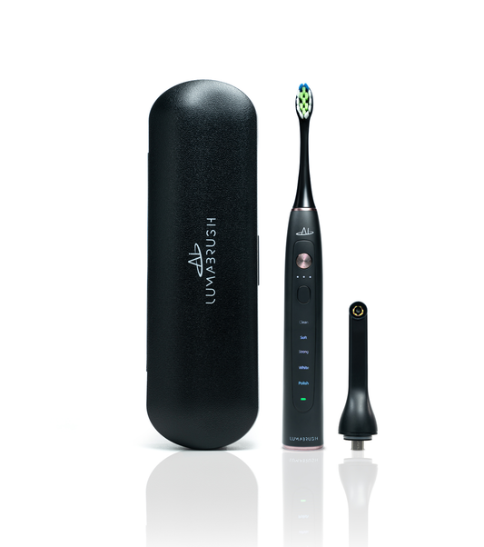 LumaBrush Black with AI-powered mobile App