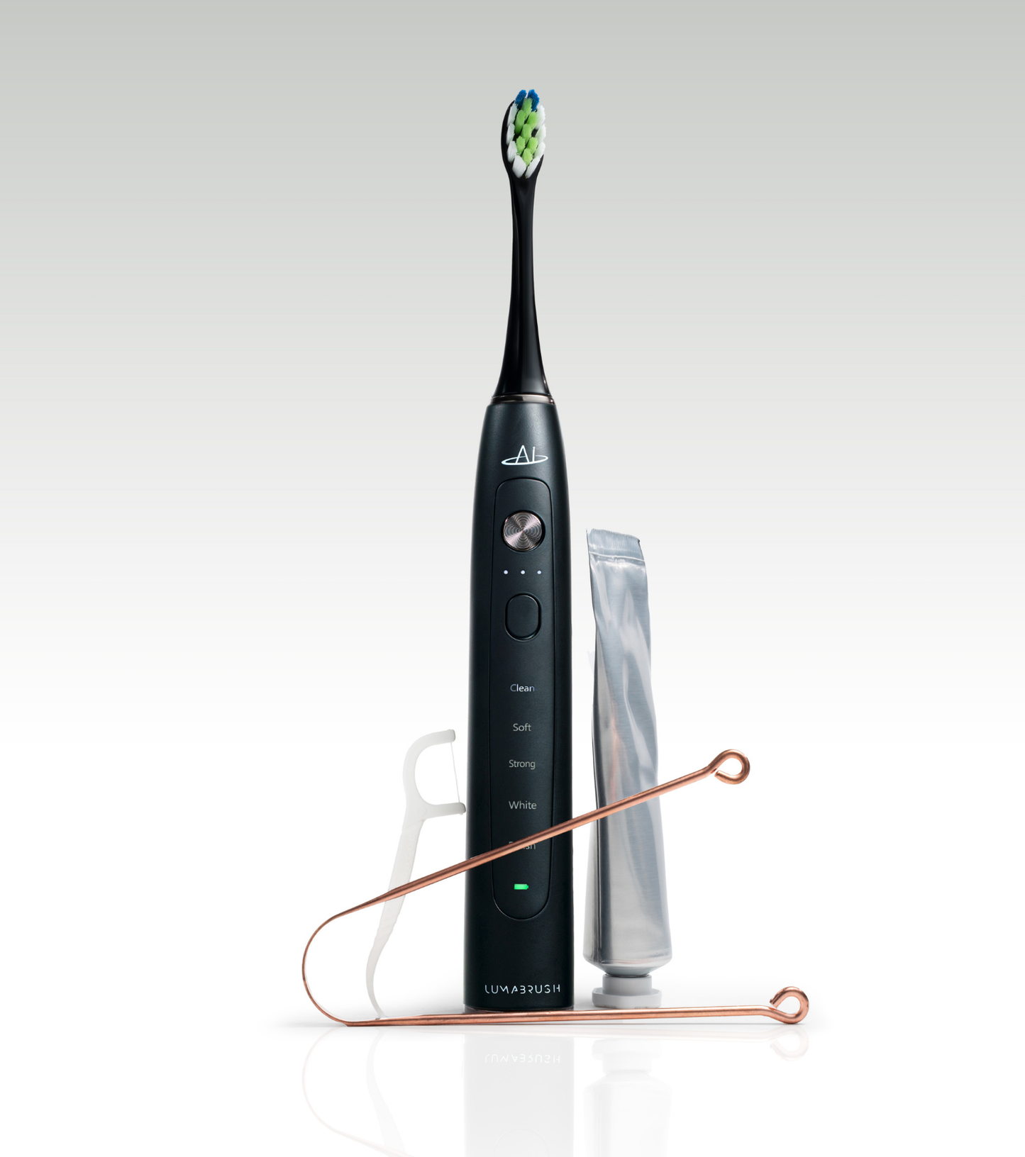 LumaBrush Black with AI-powered mobile App